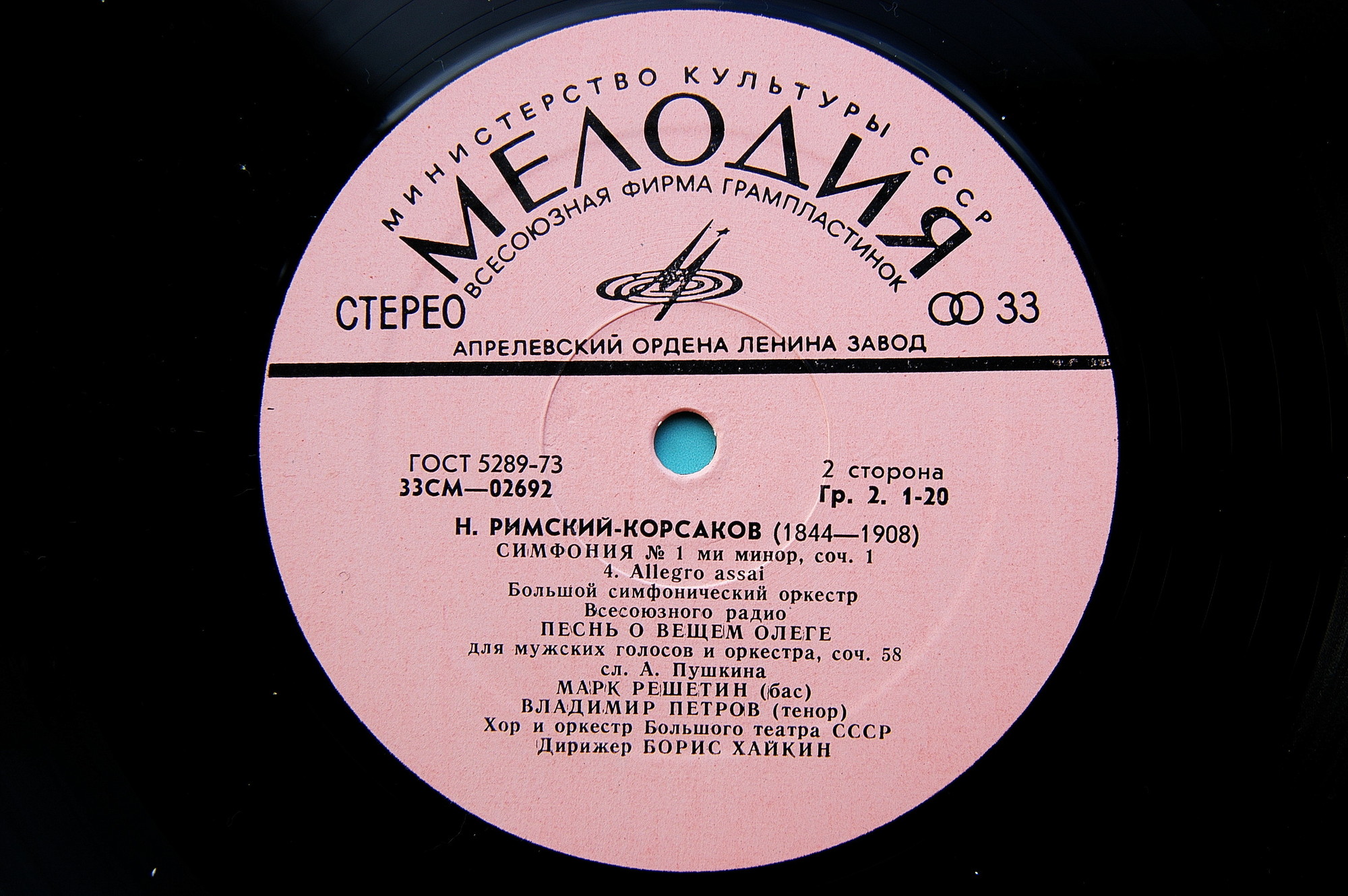 Н.РИМСКИЙ-КОРСАКОВ.