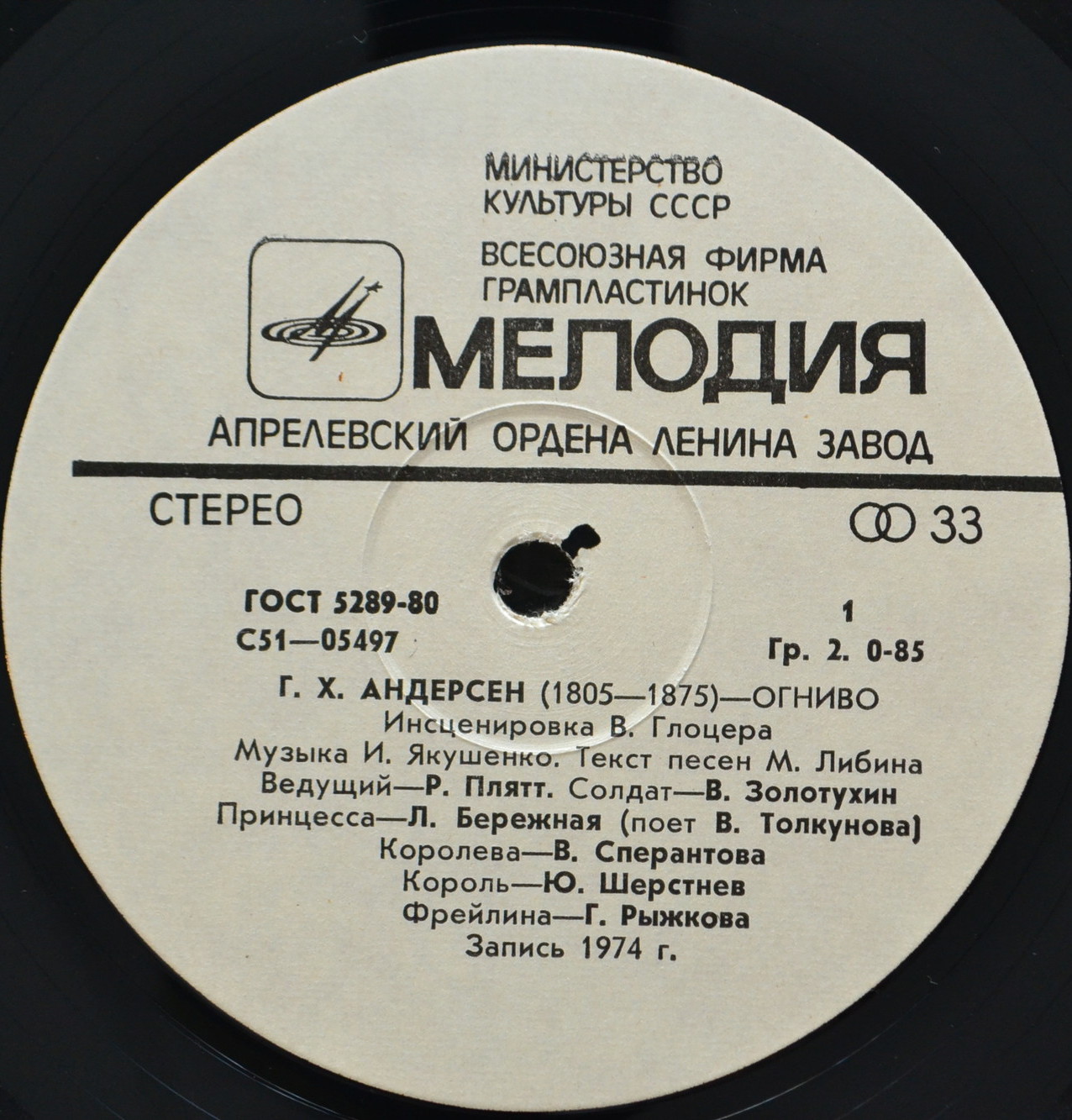 Г. Х. Андерсен. Огниво