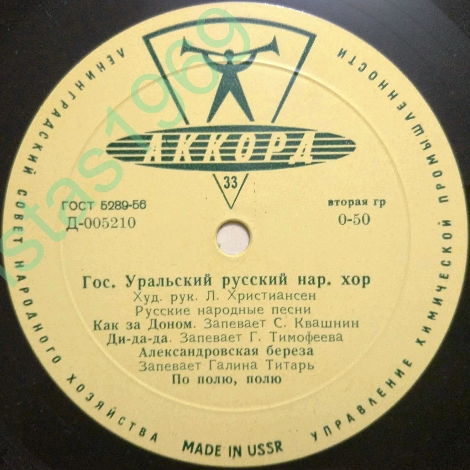 Государственный Уральский русский народный хор
