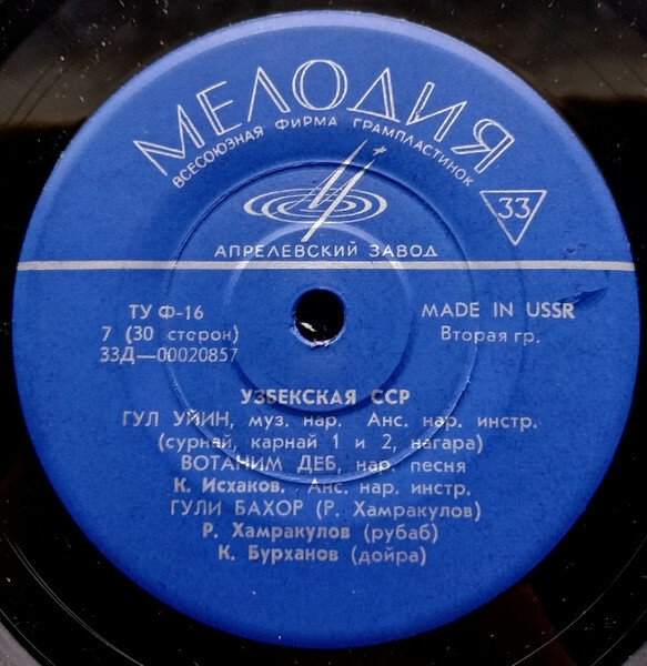 Песни и танцы Узбекистана