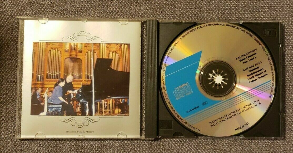 Kim Hae Jung plays Rakhmaninov's Concertos