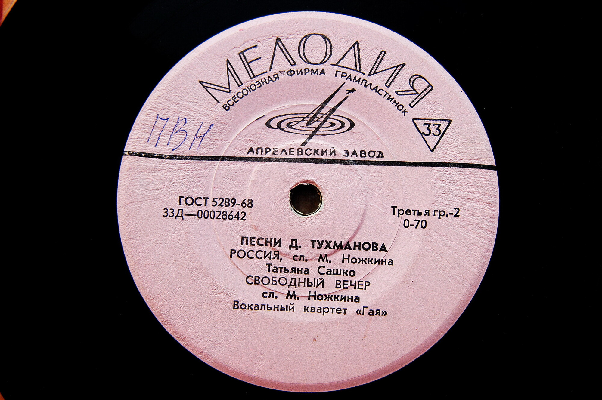 Песни Д. Тухманова