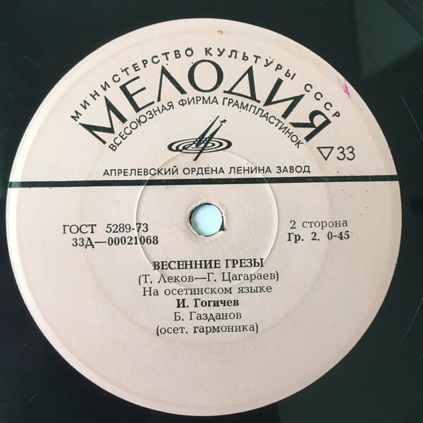 Исаак ГОГИЧЕВ (Северо-Осетинская АССР)