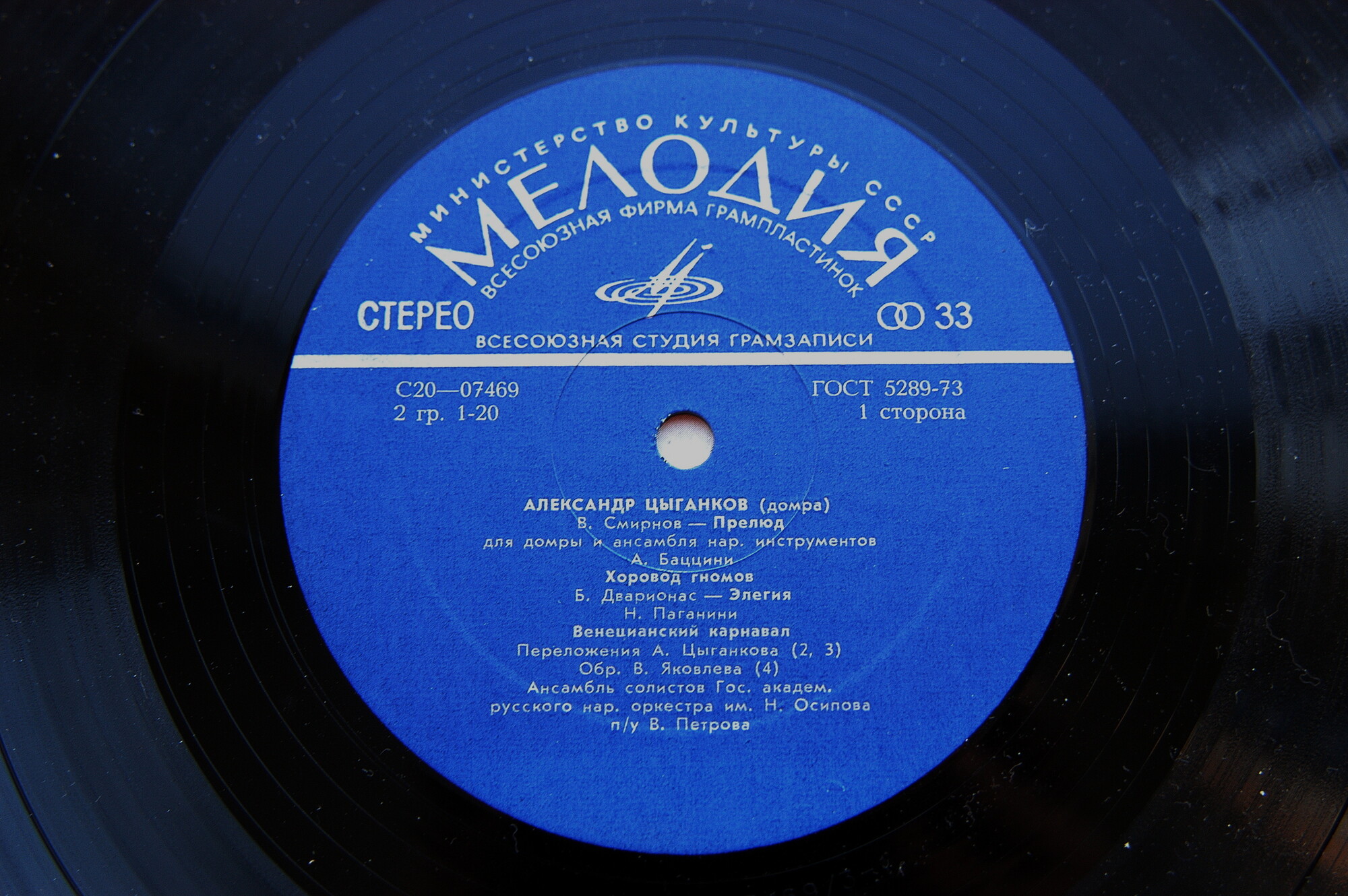 Александр ЦЫГАНКОВ (домра)