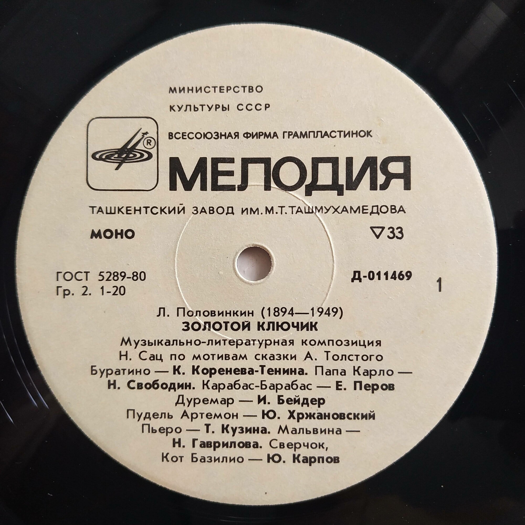 Золотой ключик