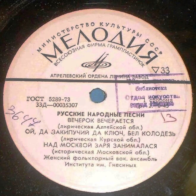 Женский фольклорный вокальный ансамбль института им. Гнесиных