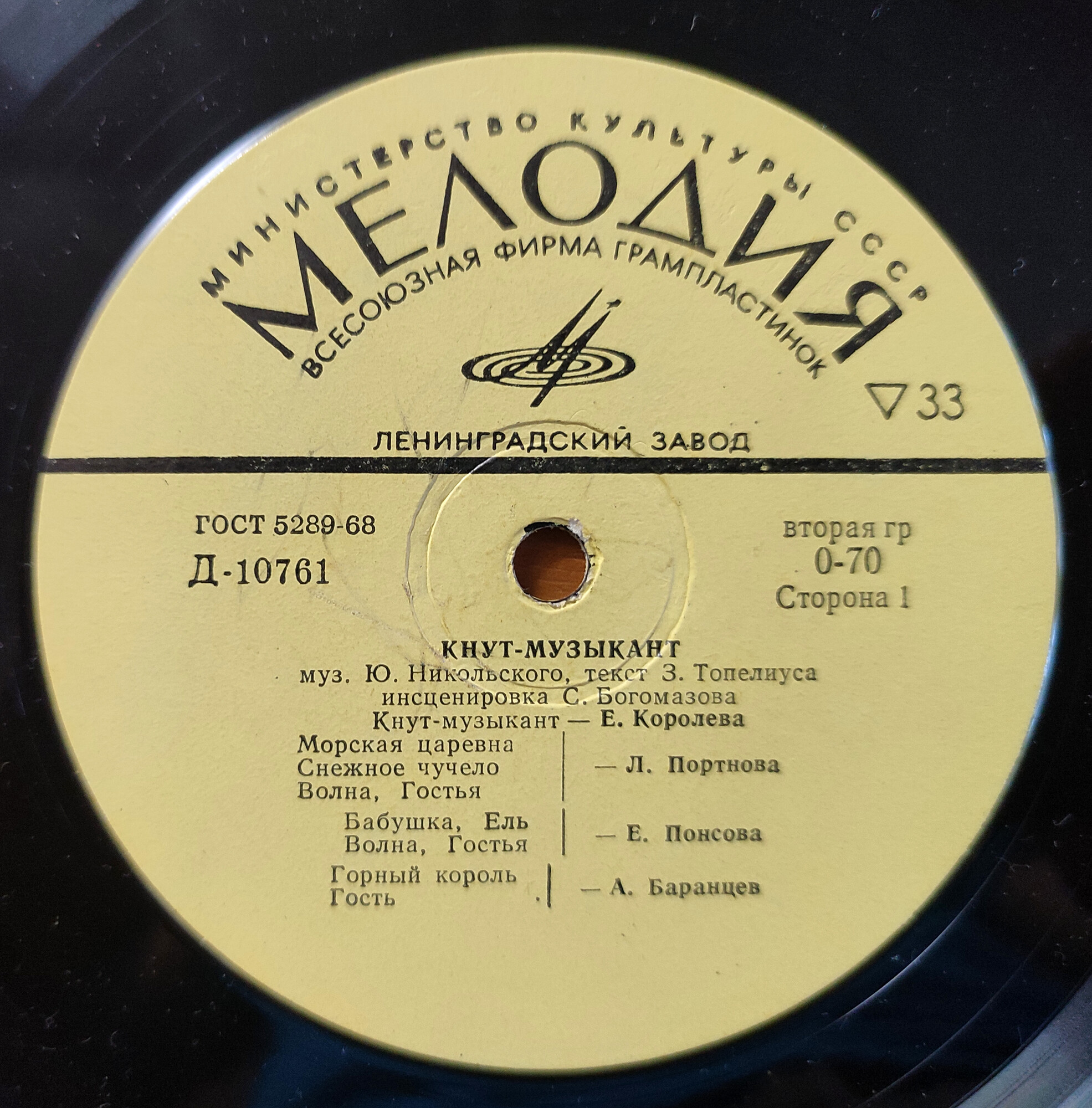 Кнут-музыкант. Музыкальная сказка