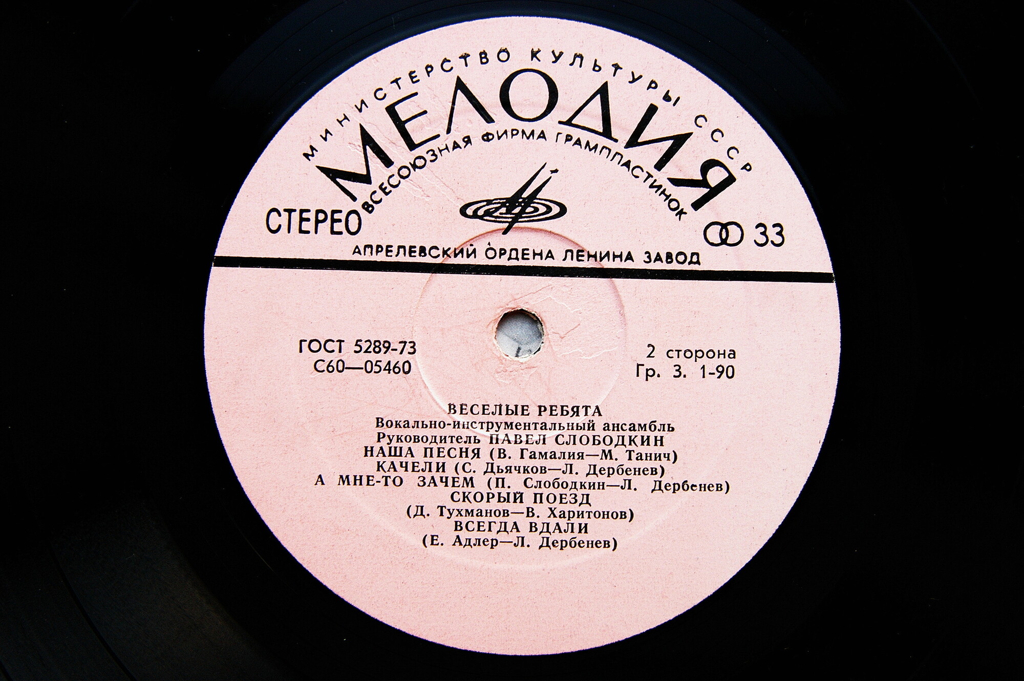 ВИА «Веселые ребята». Любовь – огромная страна