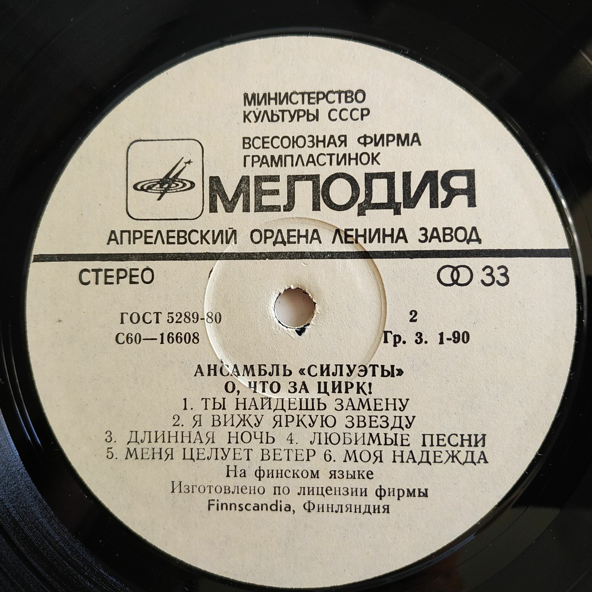 Ансамбль «Силуэты». О, что за цирк!