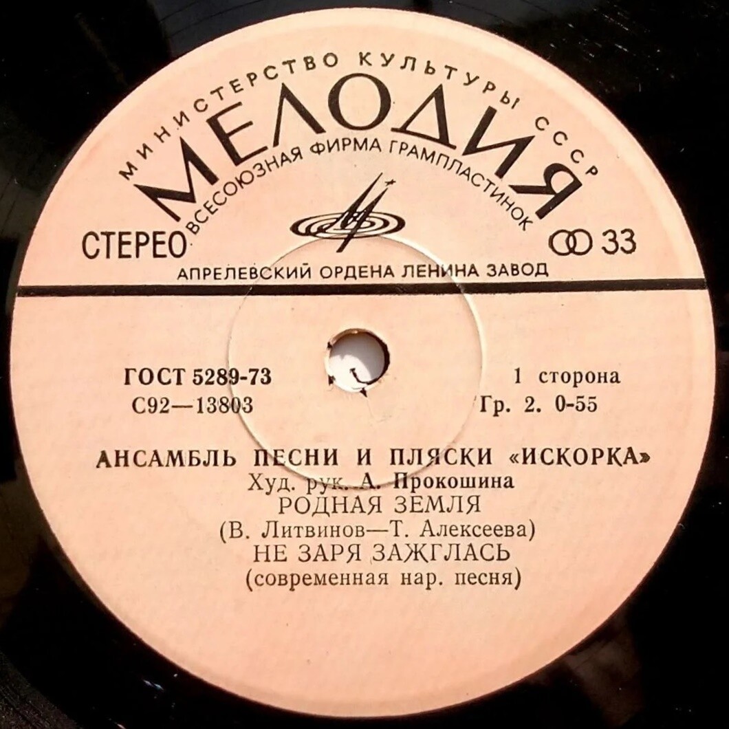 Ансамбль песни и пляски "ИСКОРКА". Художественный руководитель А. ПРОКОШИНА