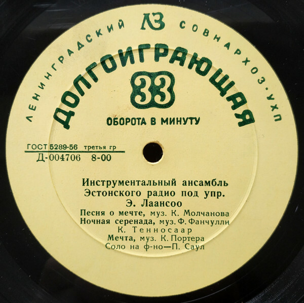 ЭСТОНСКИЕ АРТИСТЫ ЭСТРАДЫ