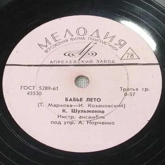 Клавдия Шульженко