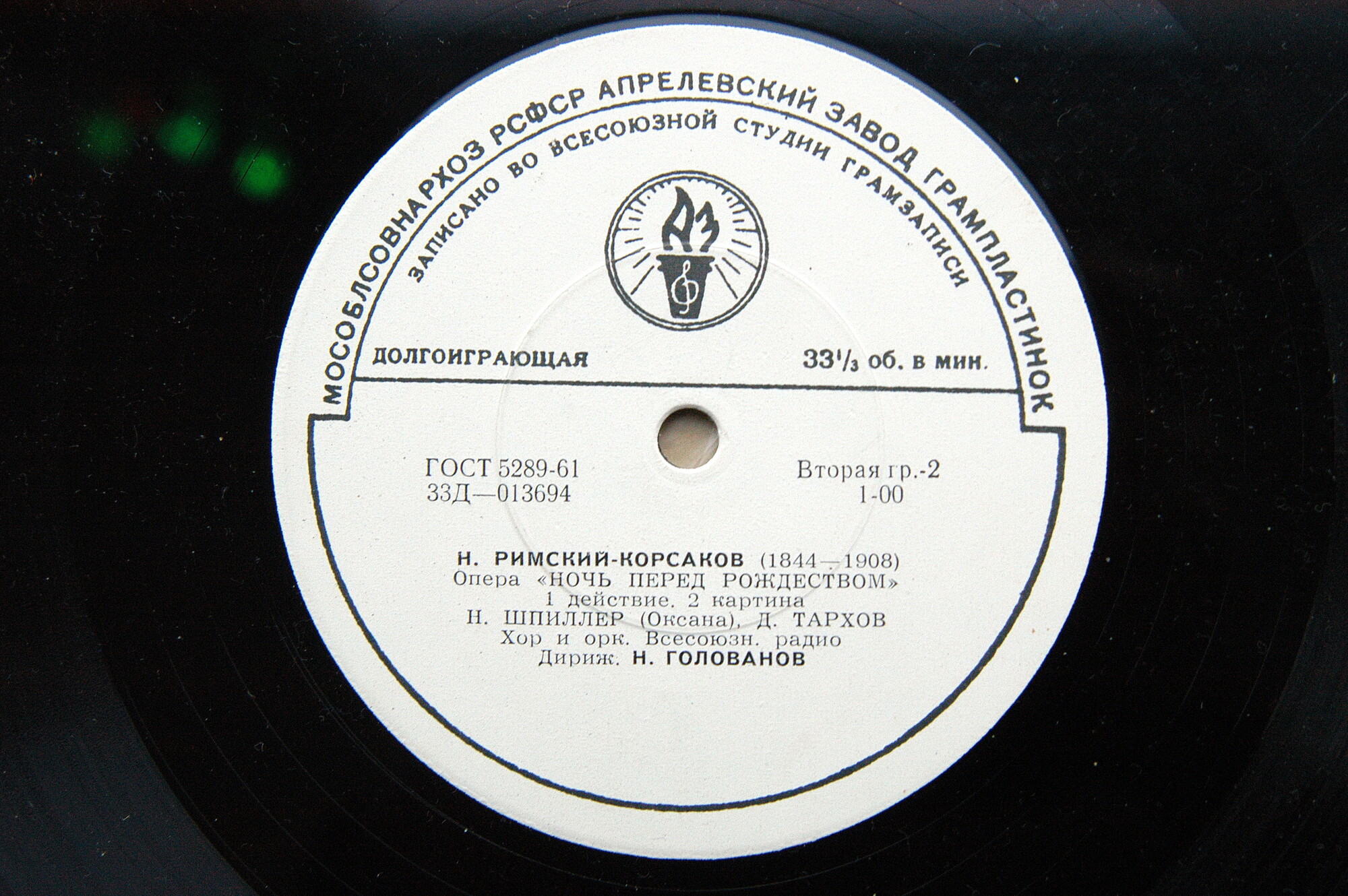 Н. РИМСКИЙ-КОРСАКОВ (1844—1908)  «Ночь перед Рождеством», опера в 4 действиях