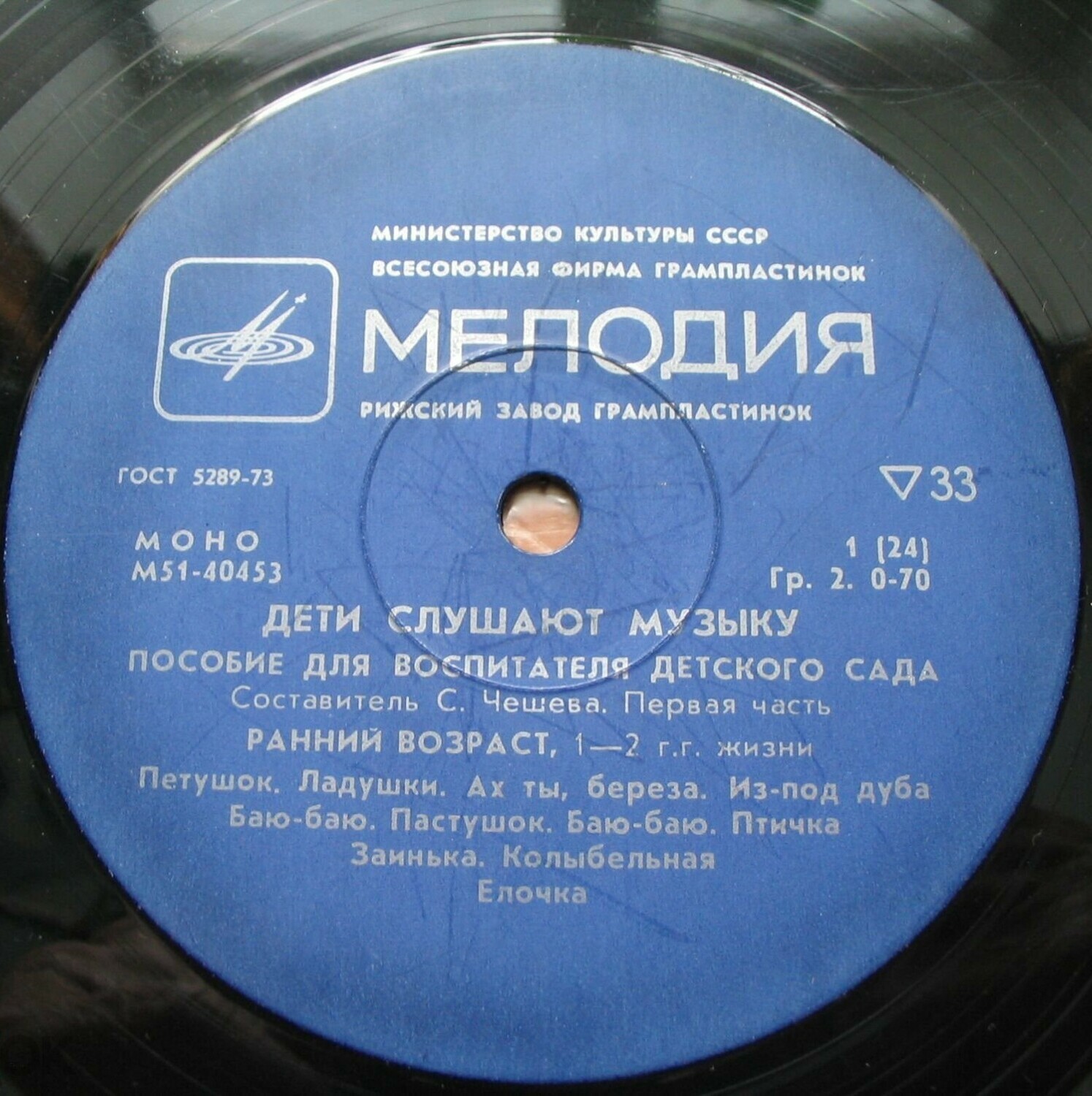 ДЕТИ СЛУШАЮТ МУЗЫКУ (Первая часть)