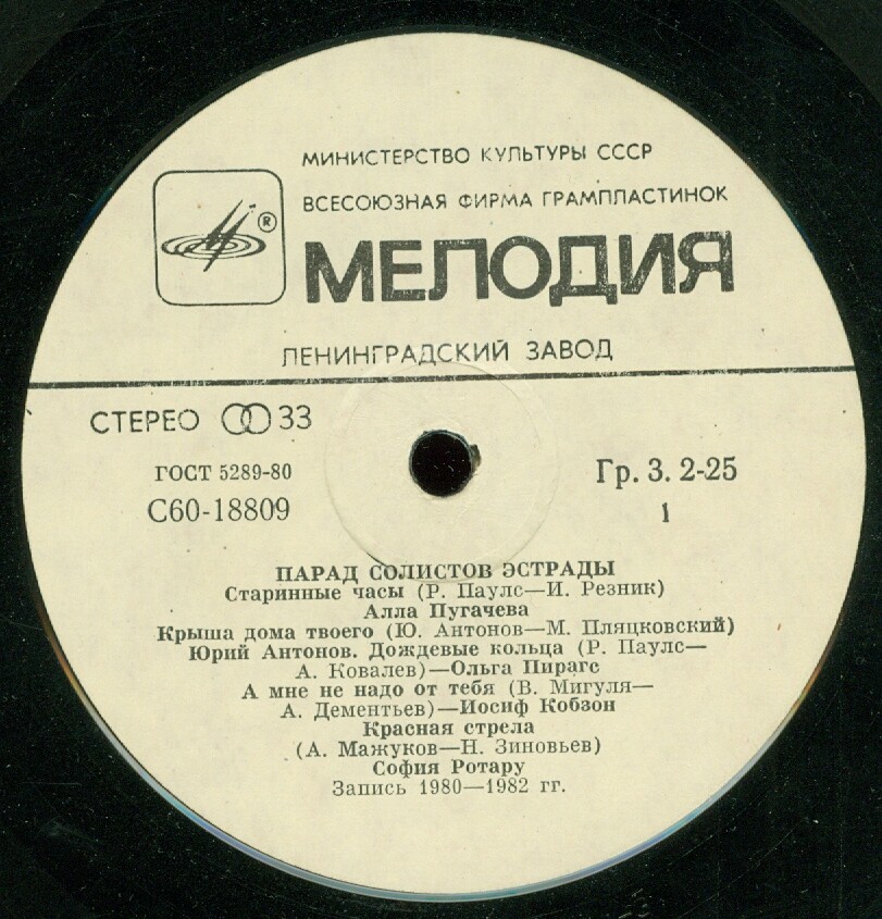 Парад солистов эстрады (1)