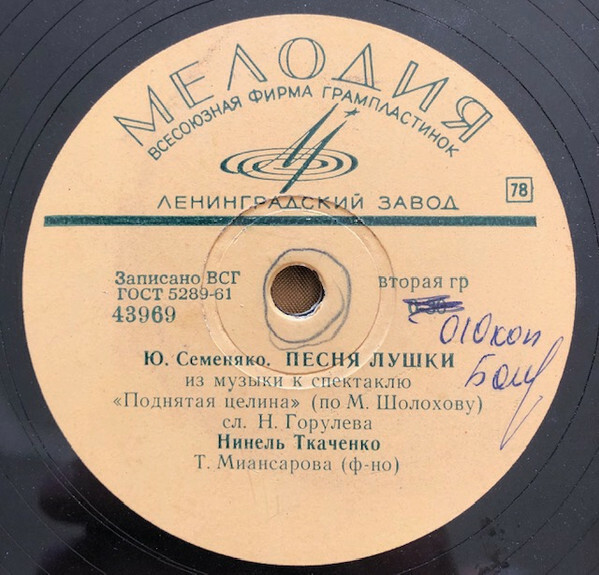 Нинель ТКАЧЕНКО, Т. Миансарова (ф-но)