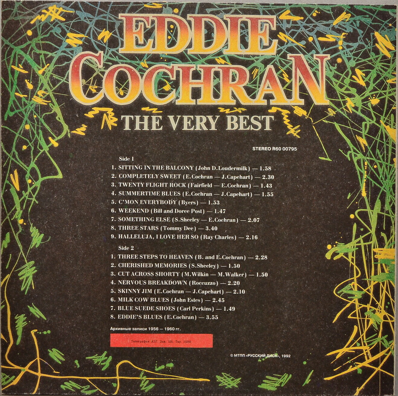 EDDIE COCHRAN – “The Very Best”