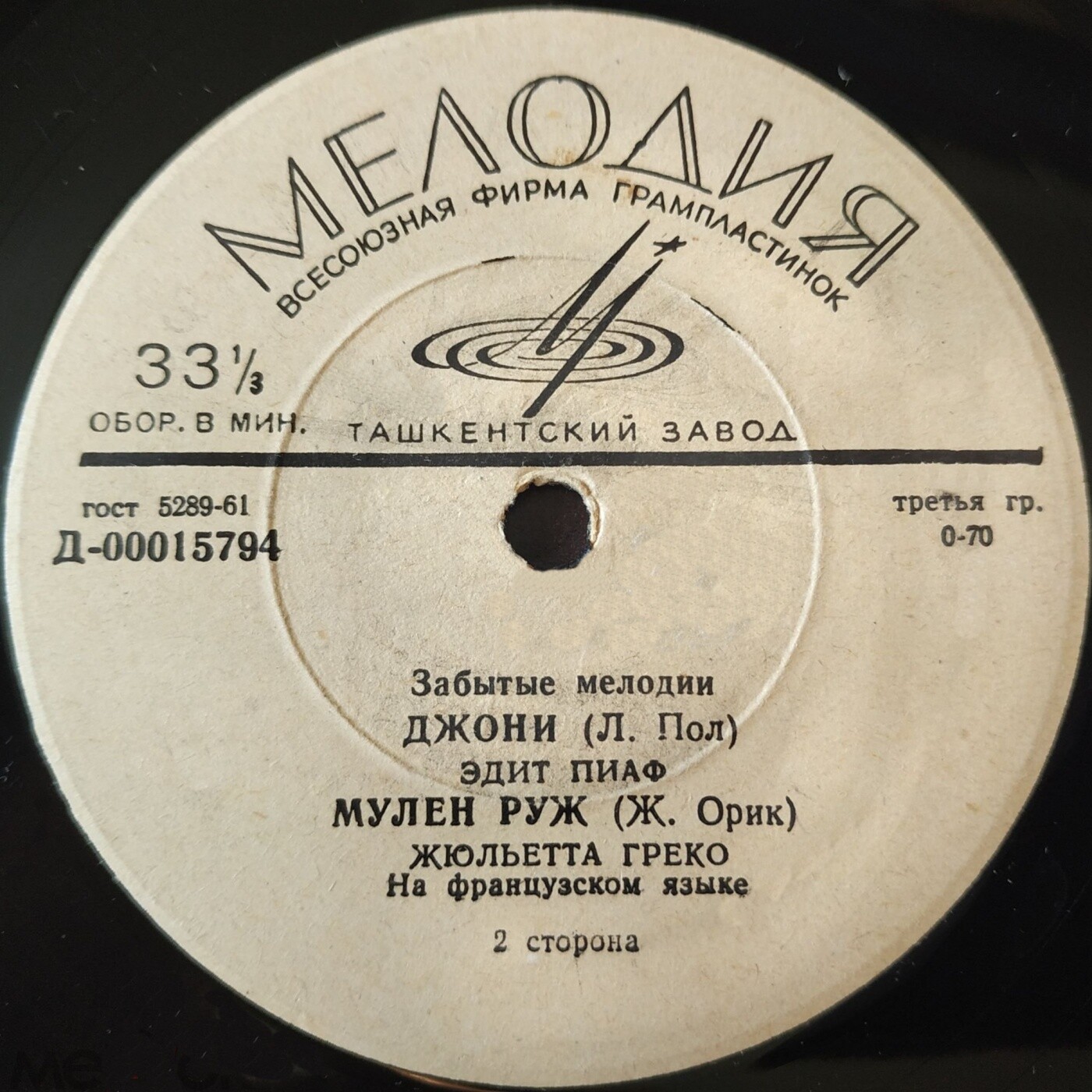Забытые мелодии