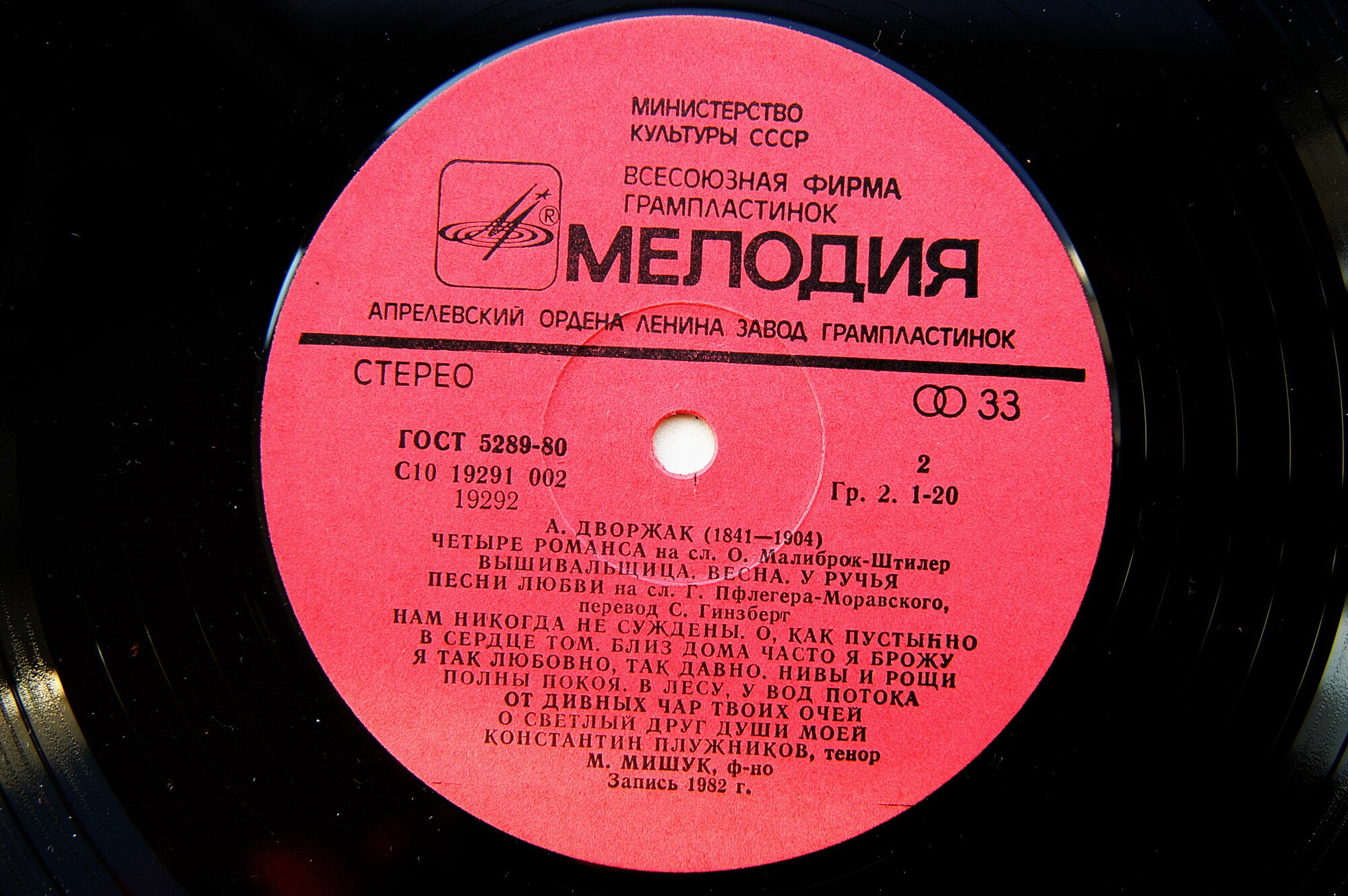 ПЛУЖНИКОВ Константин (тенор).