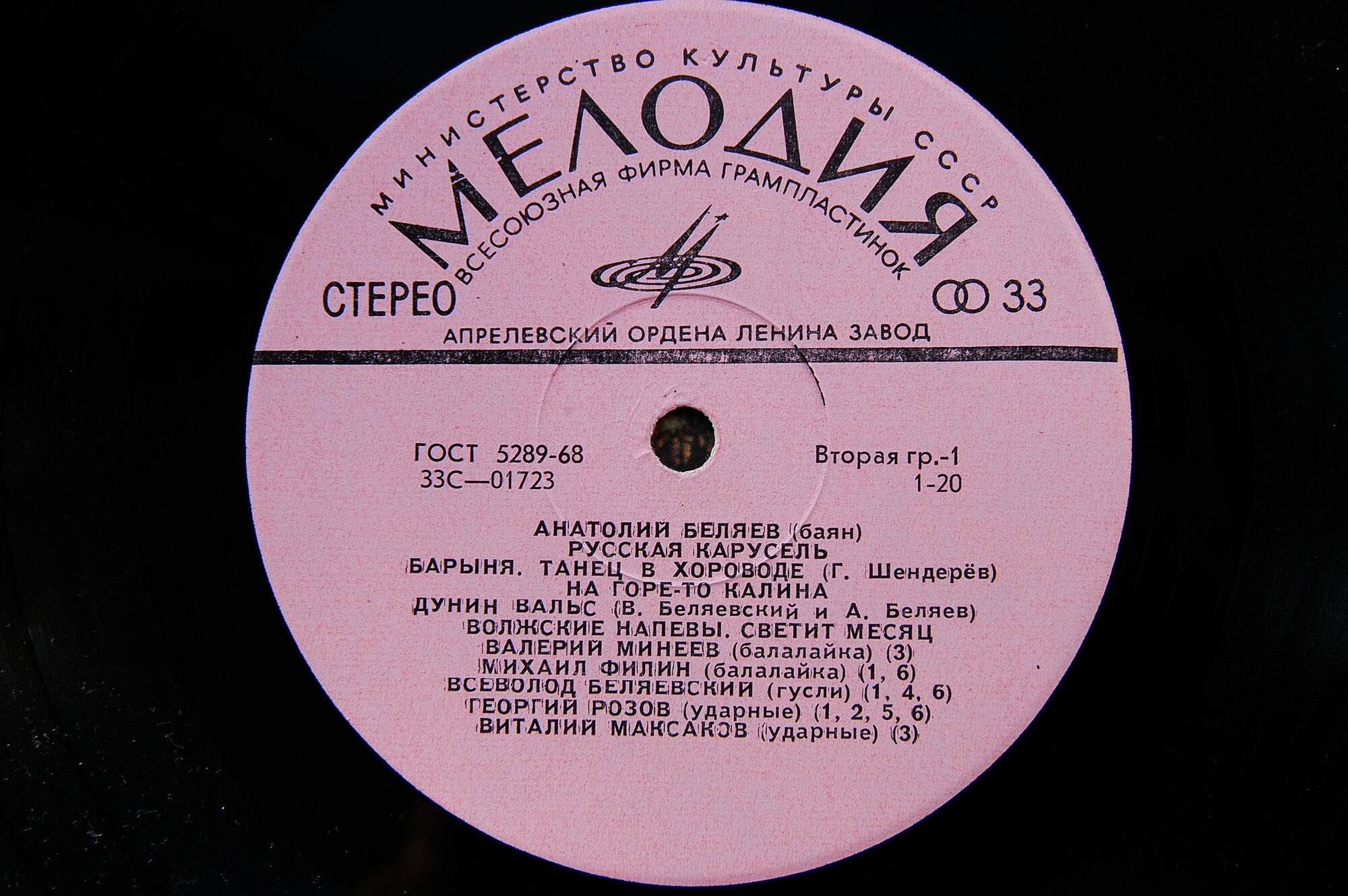 Анатолий Беляев (баян) - Русская карусель