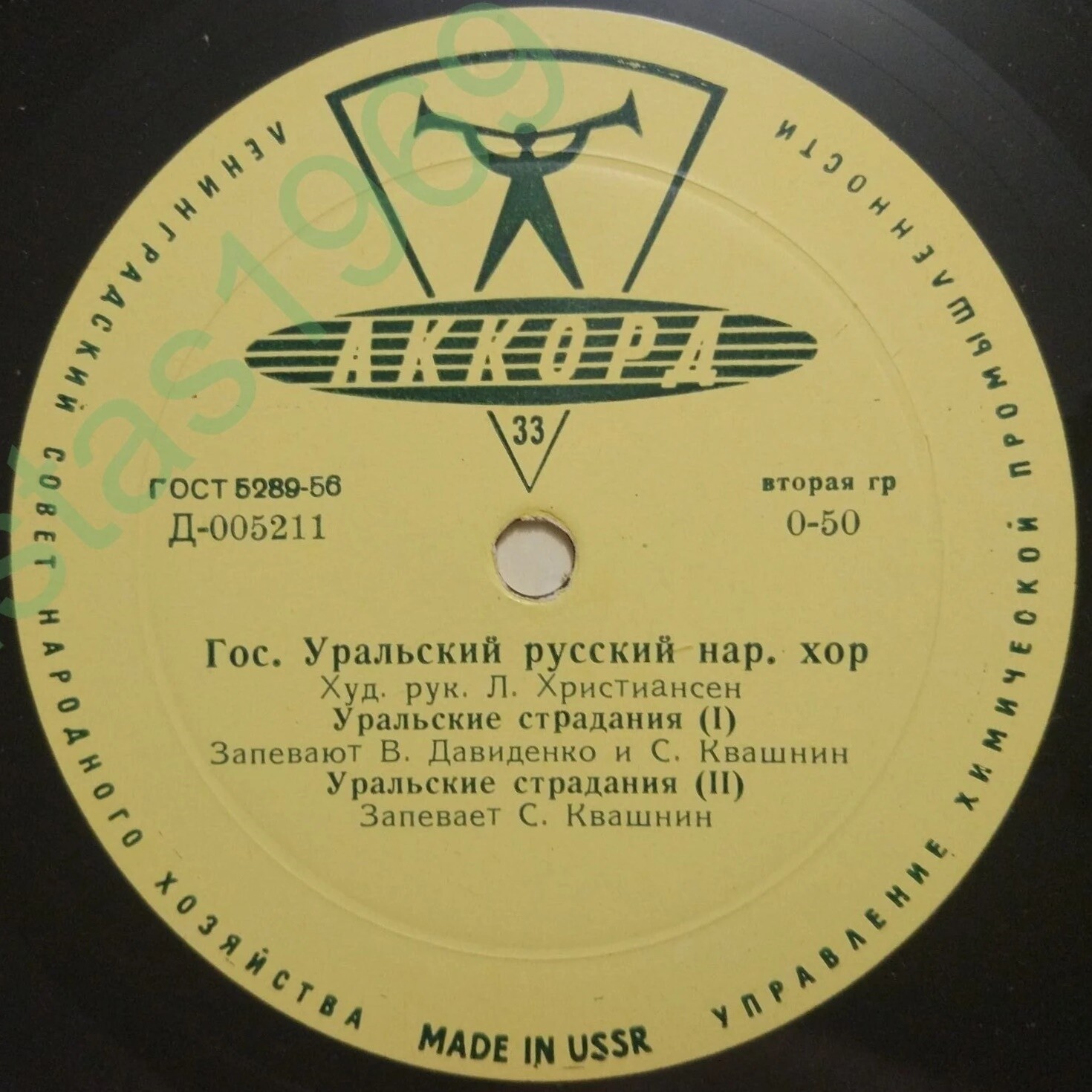 Государственный Уральский русский народный хор
