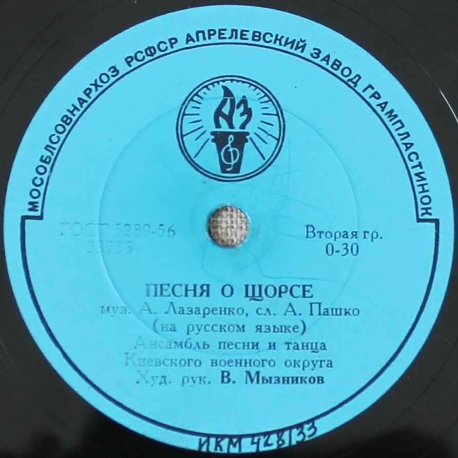 АНСАМБЛЬ ПЕСНИ И ТАНЦА КИЕВСКОГО ВОЕННОГО ОКРУГА, худ. рук. В. МЫЗНИКОВ