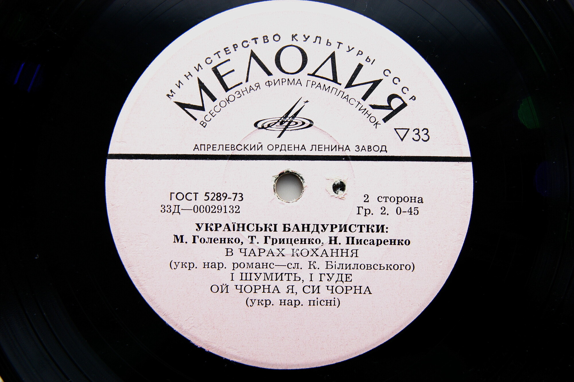Украïнські бандуристки М. Голенко, Т. Гриценко, Н. Писаренко