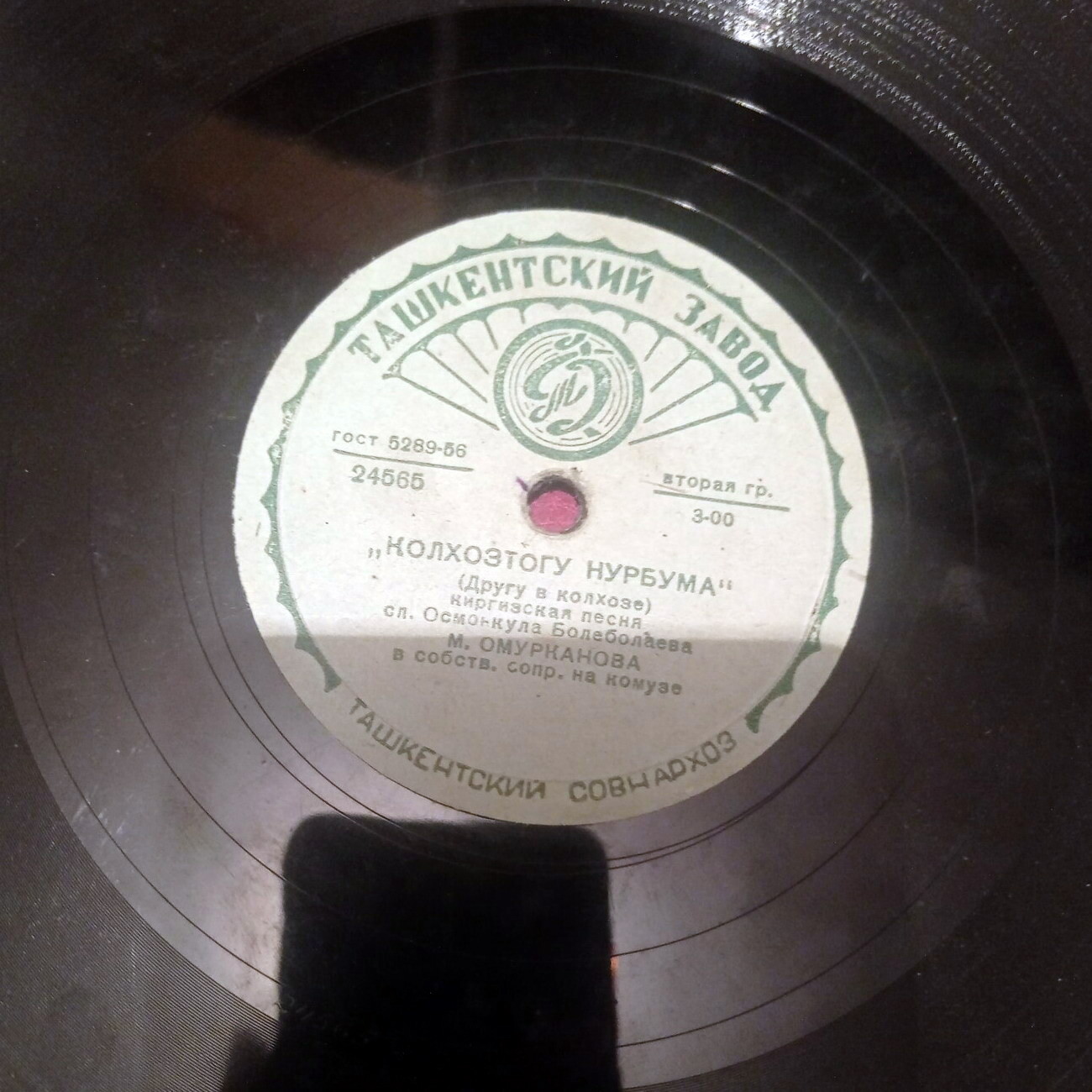 М. ОМУРКАНОВА в собственном сопровождении на комузе