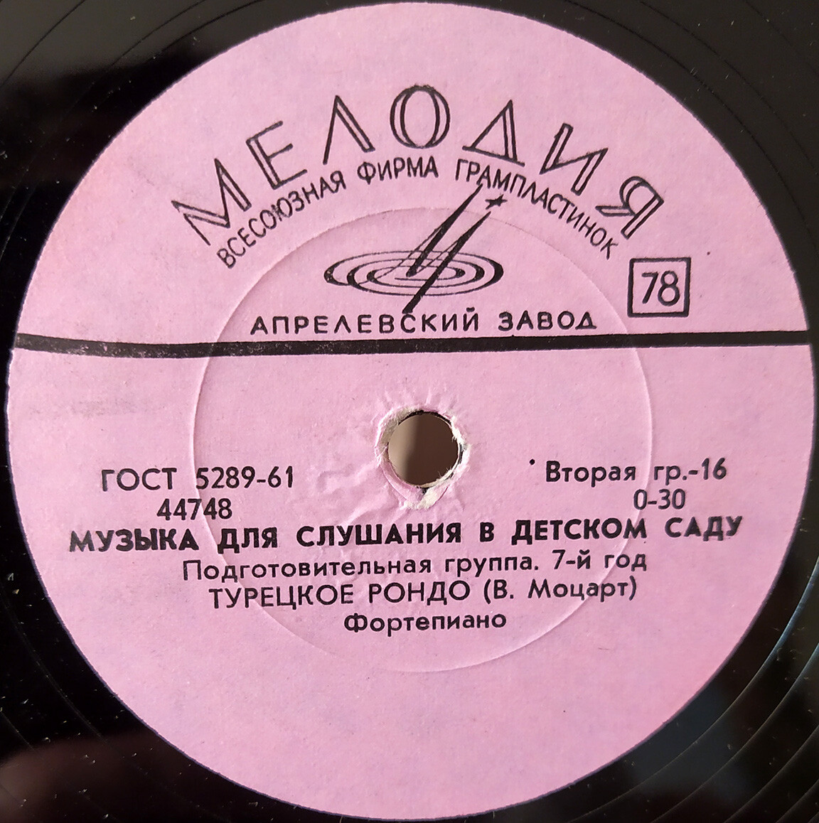 Музыка для слушания в детском саду. Подготовительная группа. 7-й год