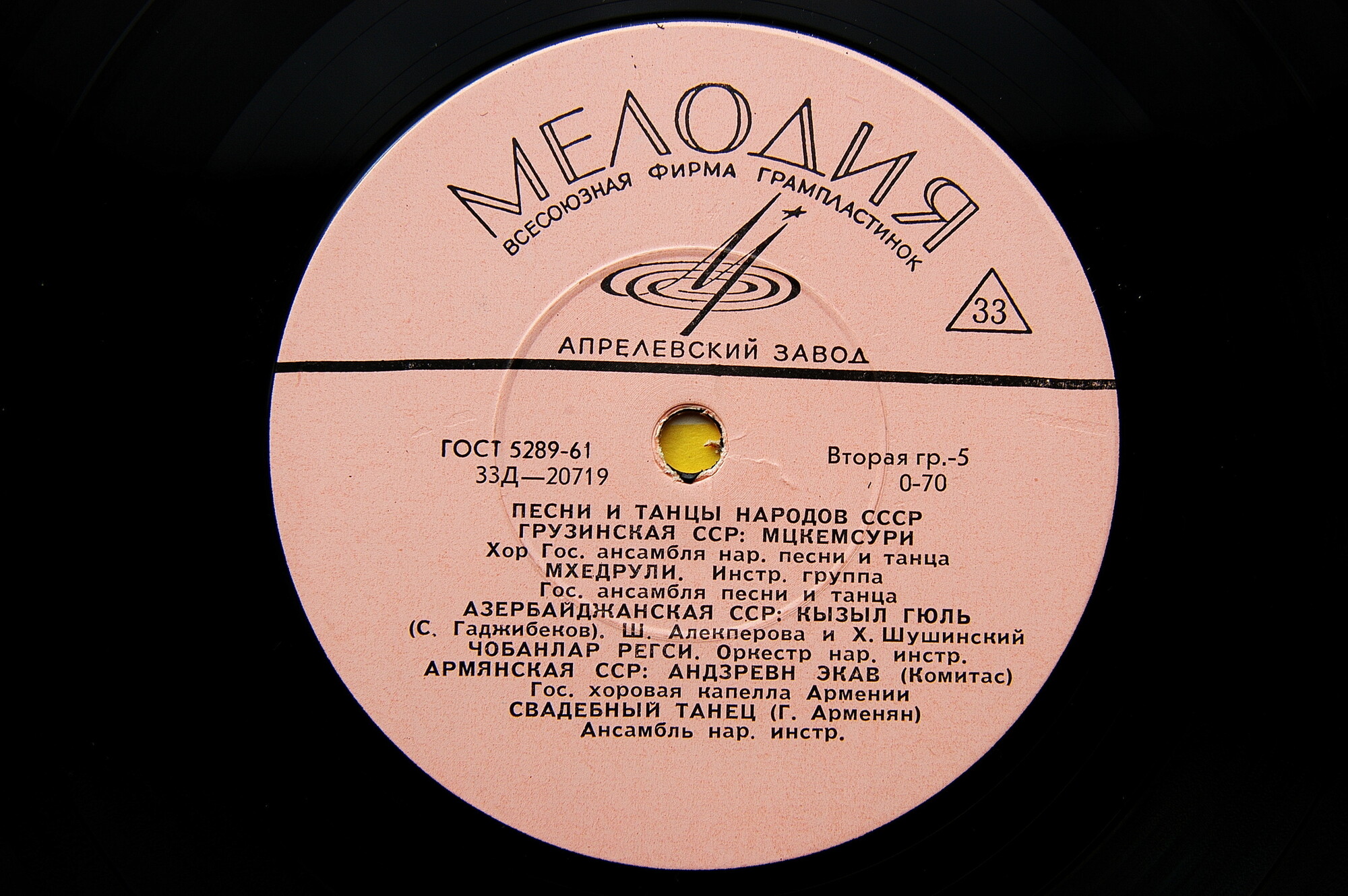 Песни и танцы народов СССР