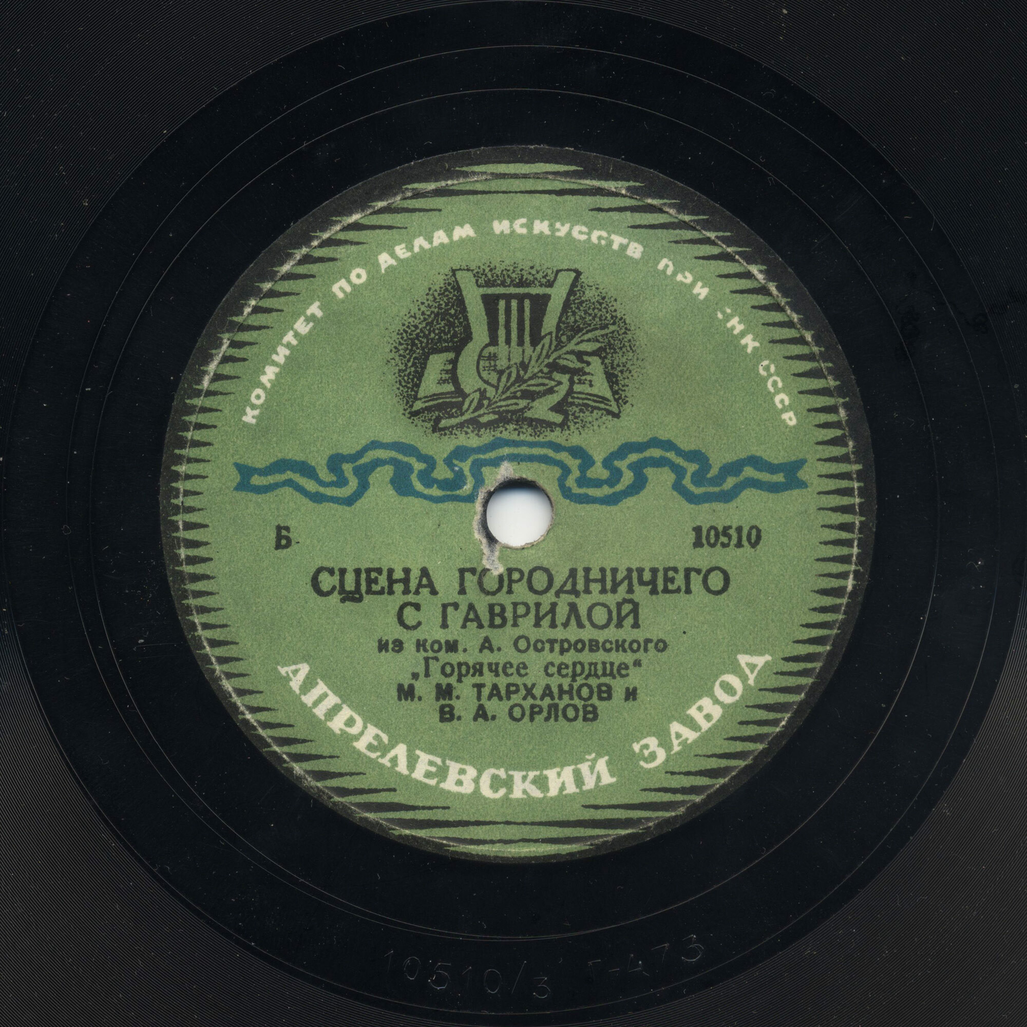А. Островский. "Горячее сердце", пьеса. Спектакль МХАТ СССР