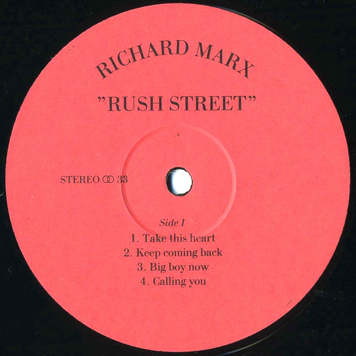 Richard Marx - Rush Street