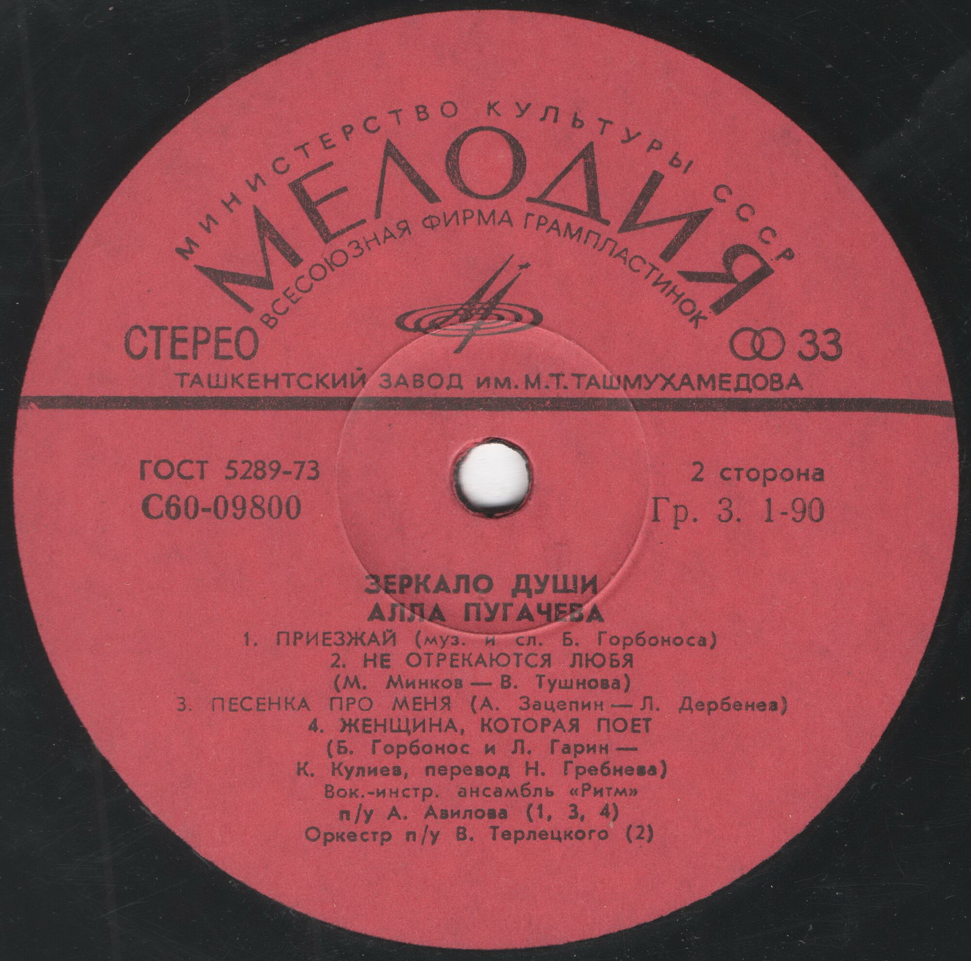 Алла Пугачёва. Зеркало души (1)