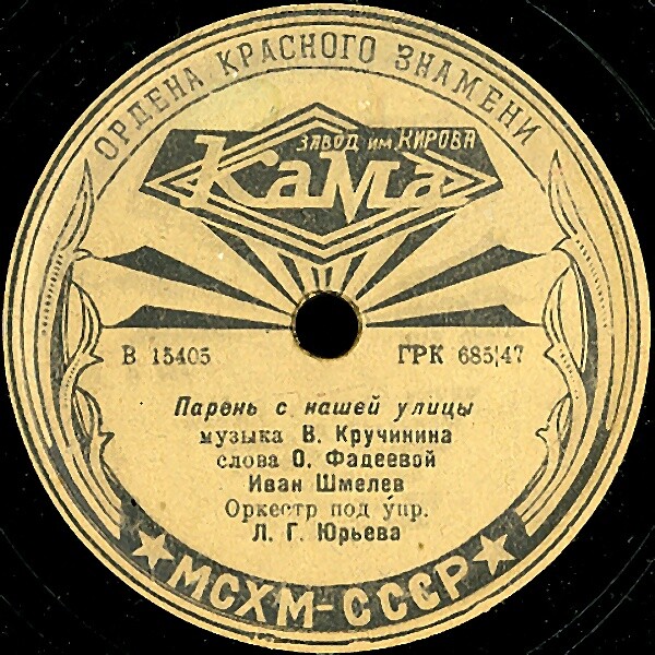 Иван Шмелёв - Парень с нашей улицы / Марш юности