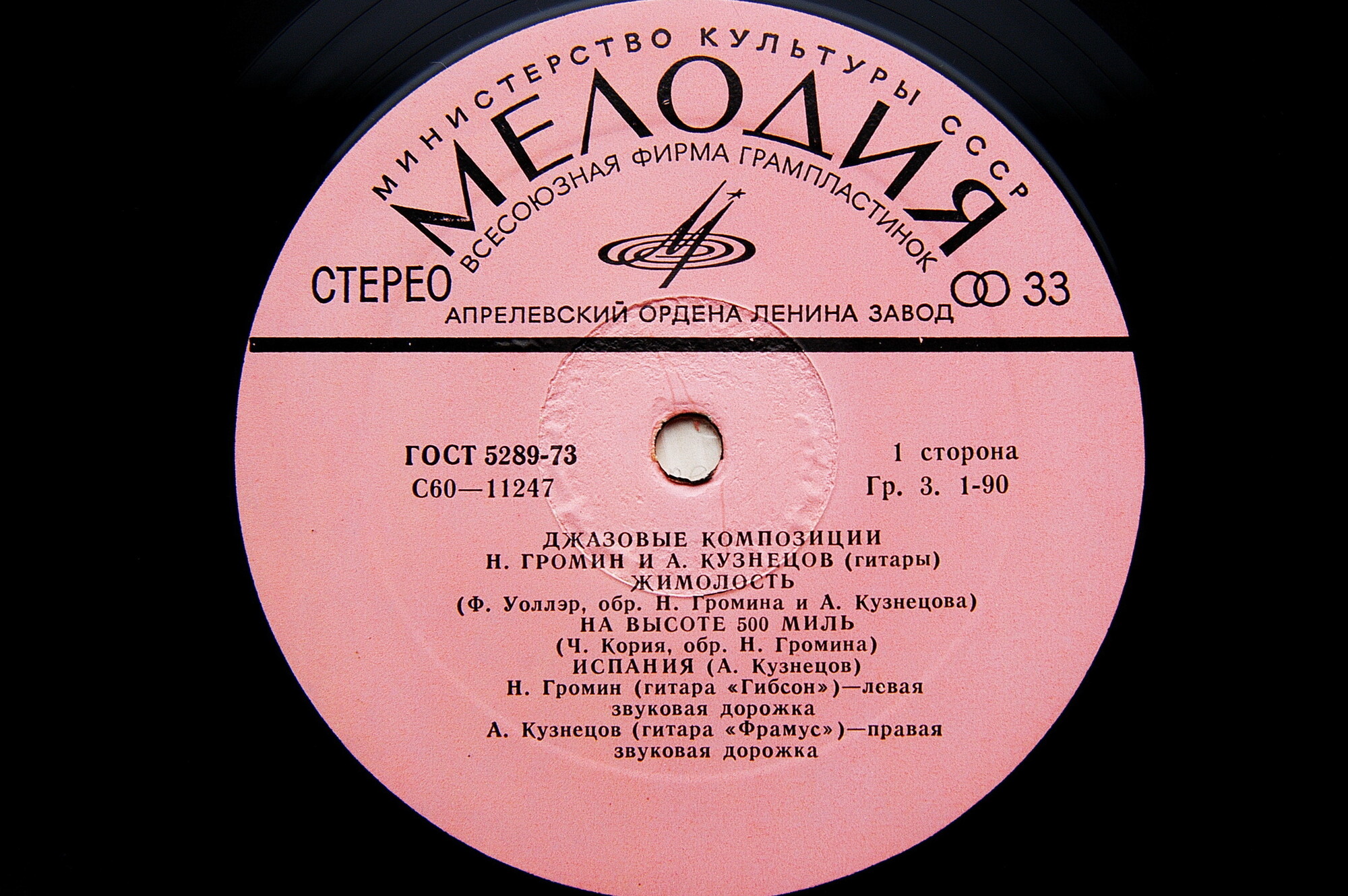 «ДЖАНГО» (джазовые композиции). Н. ГРОМИН И А. КУЗНЕЦОВ (гитары)