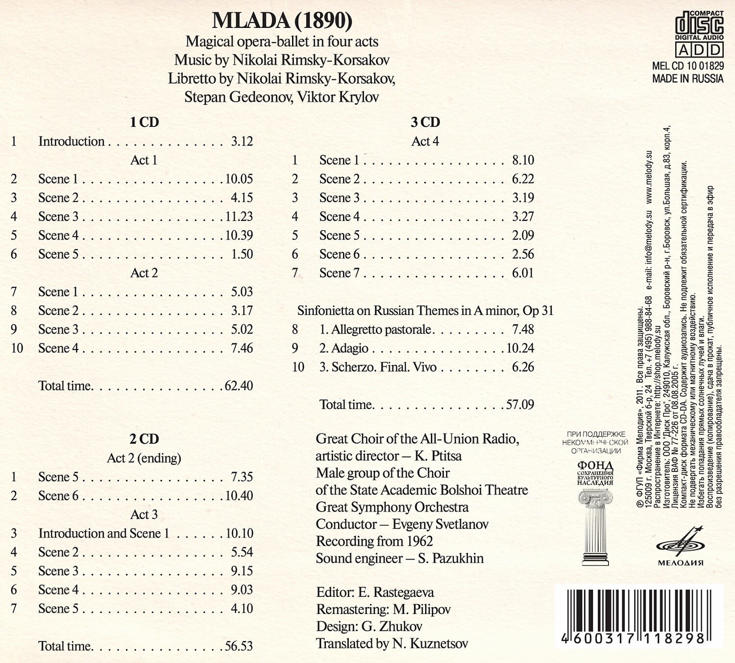 Римский-Корсаков “Млада”