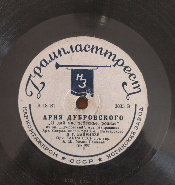 Д. Бадридзе (тенор) — Ария Вертера / Ария Дубровского