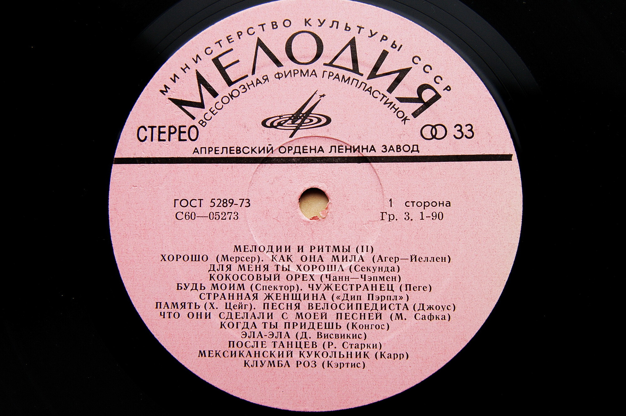 МЕЛОДИИ И РИТМЫ (II)