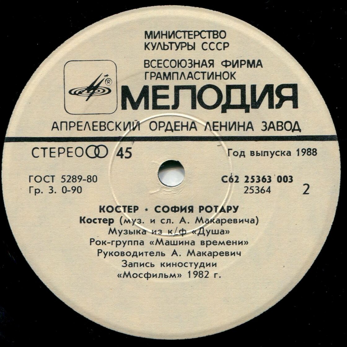 София Ротару. Костёр