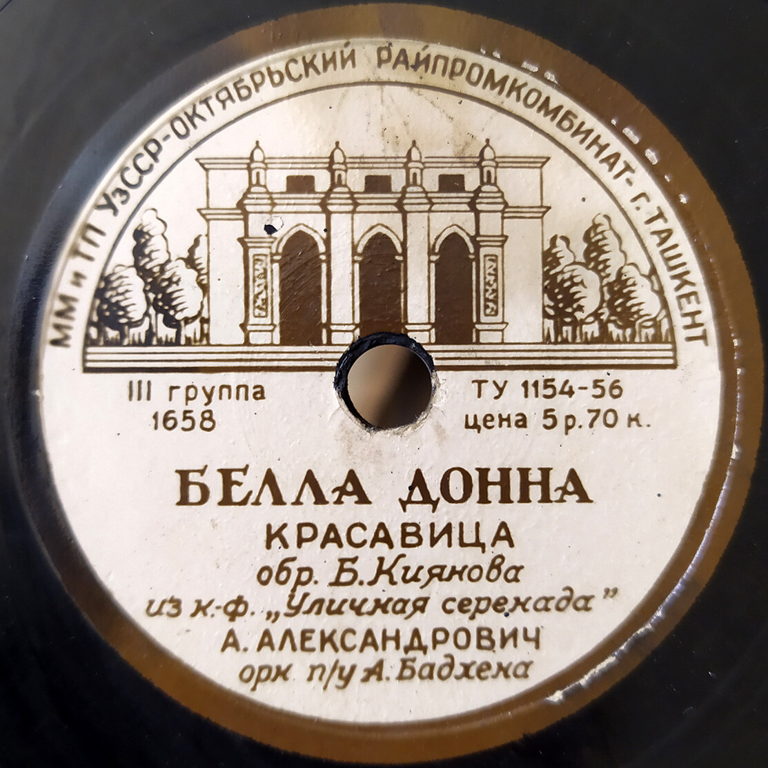 А. Александрович — Белла донна // Н. Никитский — Хуанито Бенито