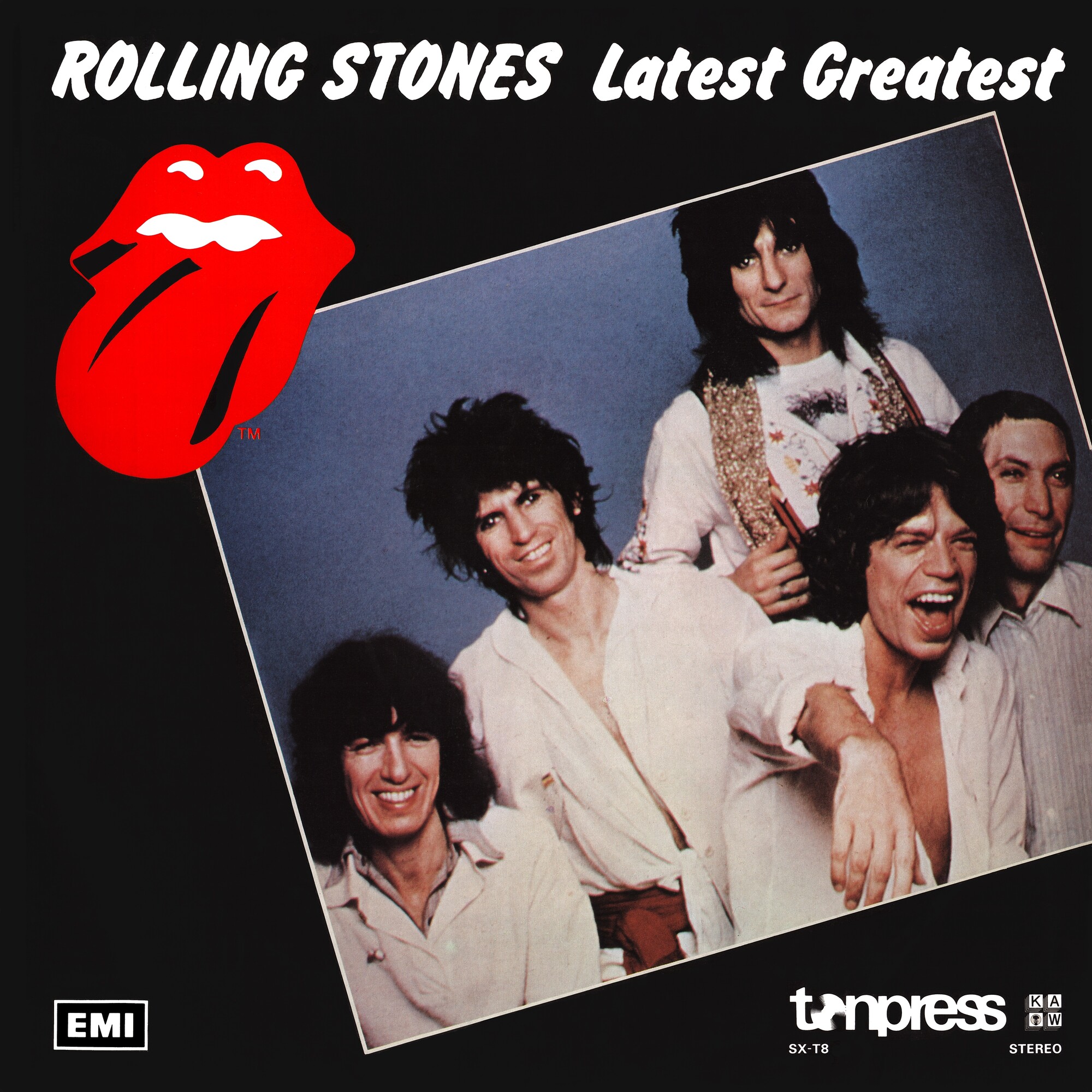 Rolling Stones ‎– Latest Greatest [по заказу польской фирмы TONPRESS, SX-T8]