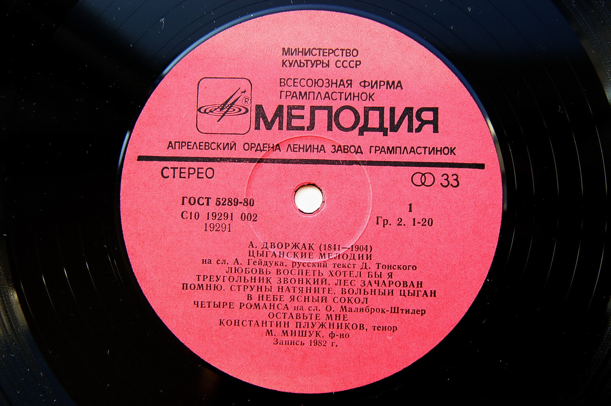 ПЛУЖНИКОВ Константин (тенор).