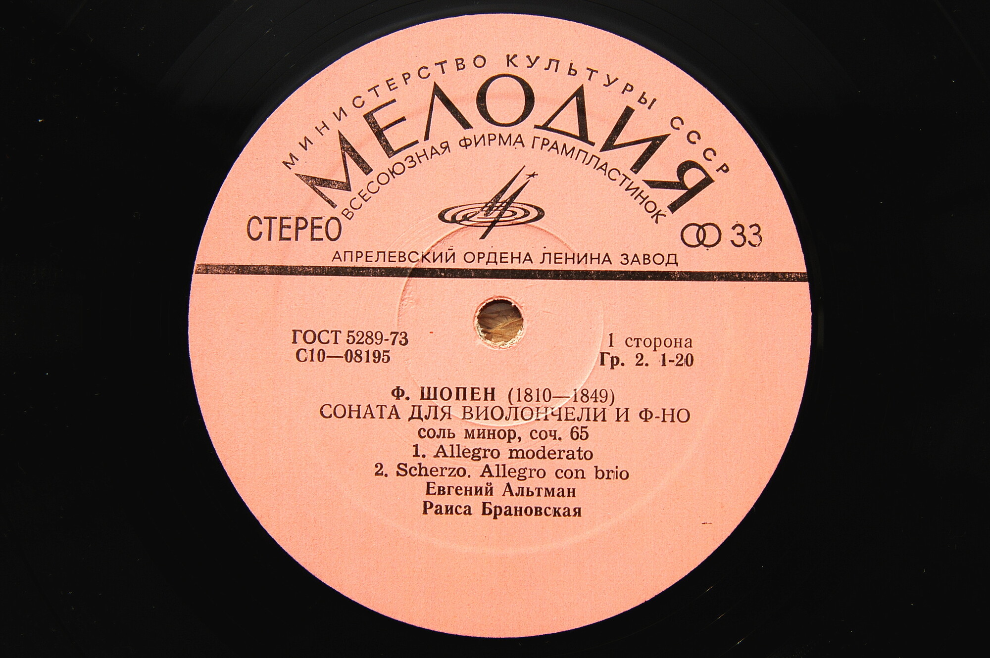 Ф. ШОПЕН (1810- 1849)