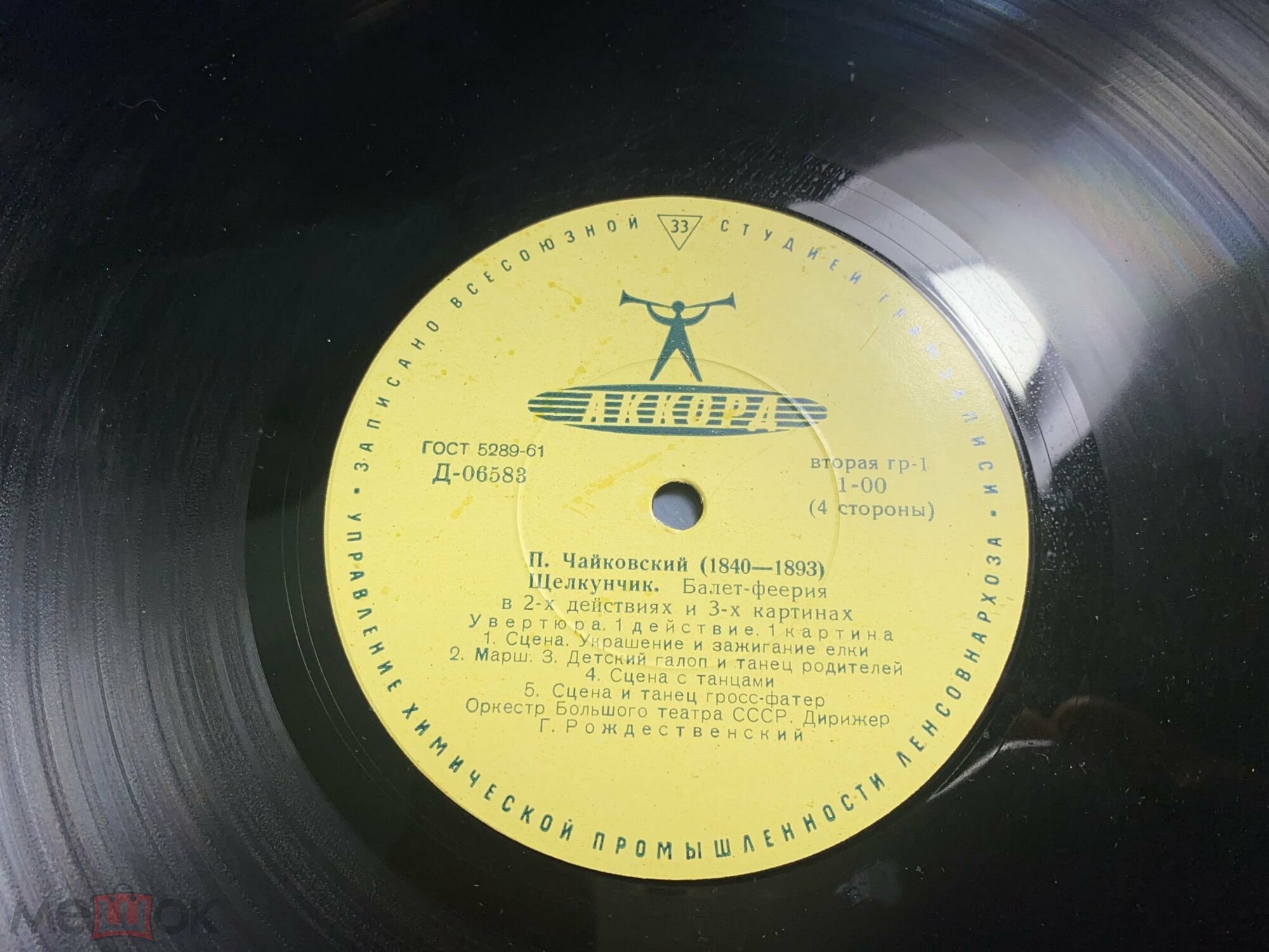 П. ЧАЙКОВСКИЙ. «Щелкунчик», балет в 2-х действиях (Г. Рождественский)