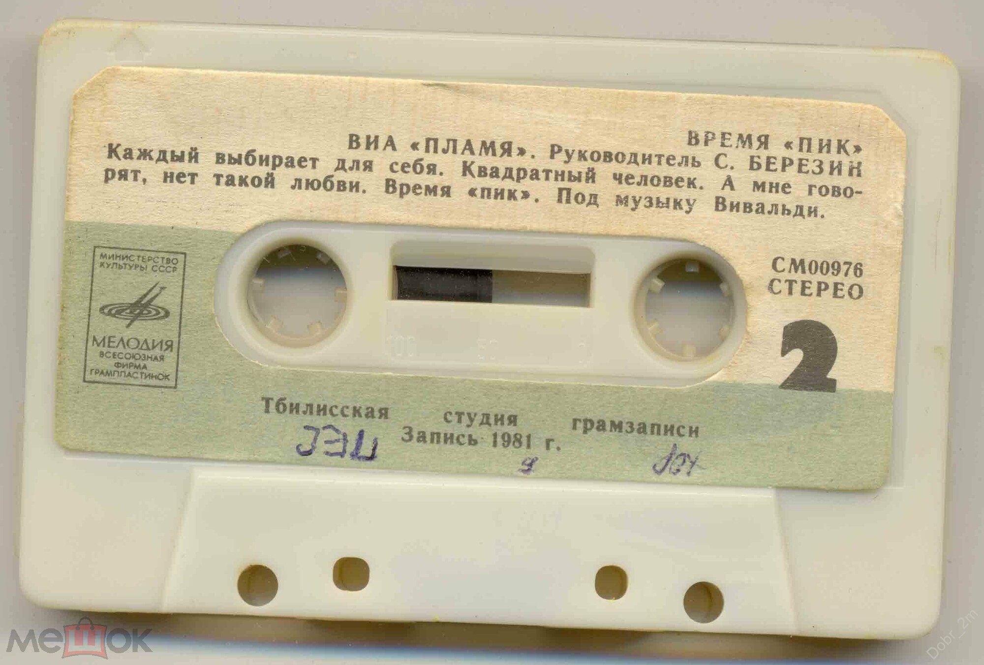 ВИА "Пламя".  Время "Пик". Руководитель С. Березин