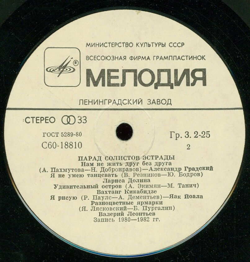 Парад солистов эстрады (1)