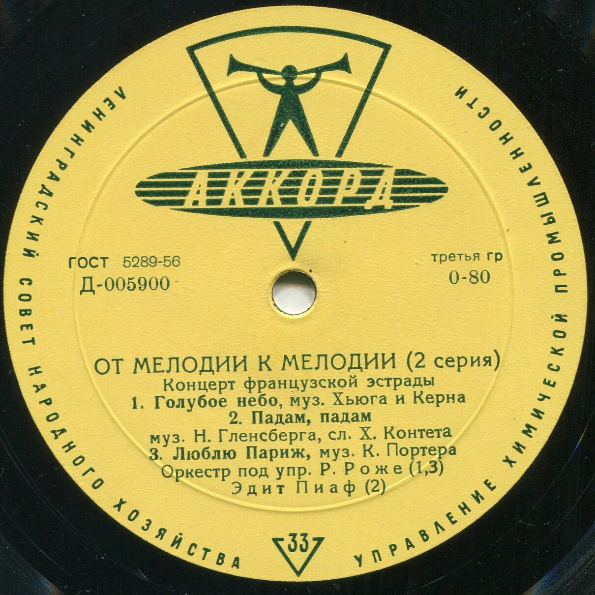 ОТ МЕЛОДИИ К МЕЛОДИИ (2 серия): Концерт французской эстрады