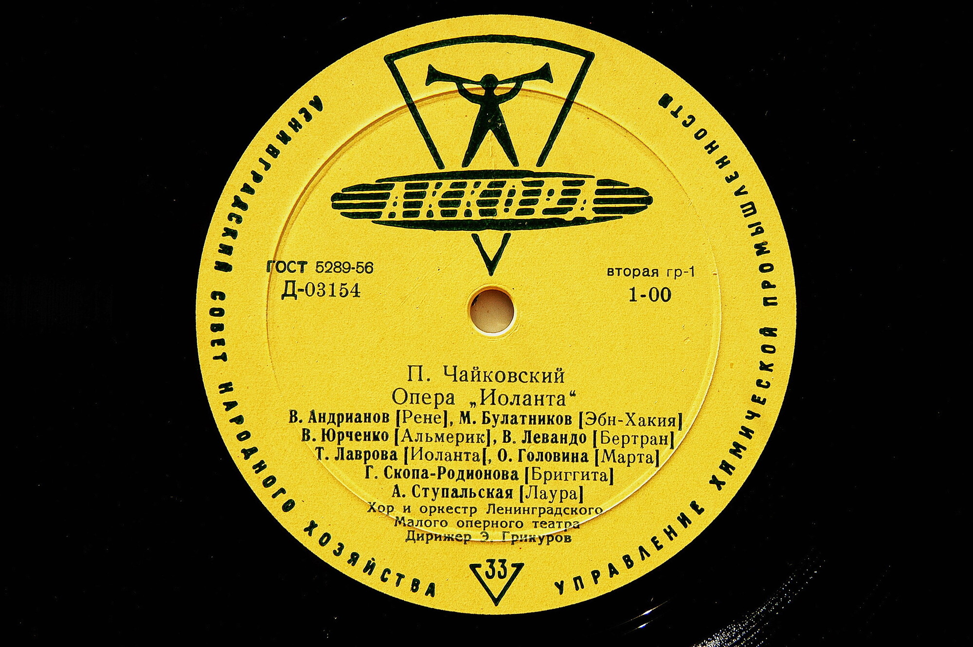 П. И. ЧАЙКОВСКИЙ: «Иоланта», опера в 1 действии (Э. Грикуров)