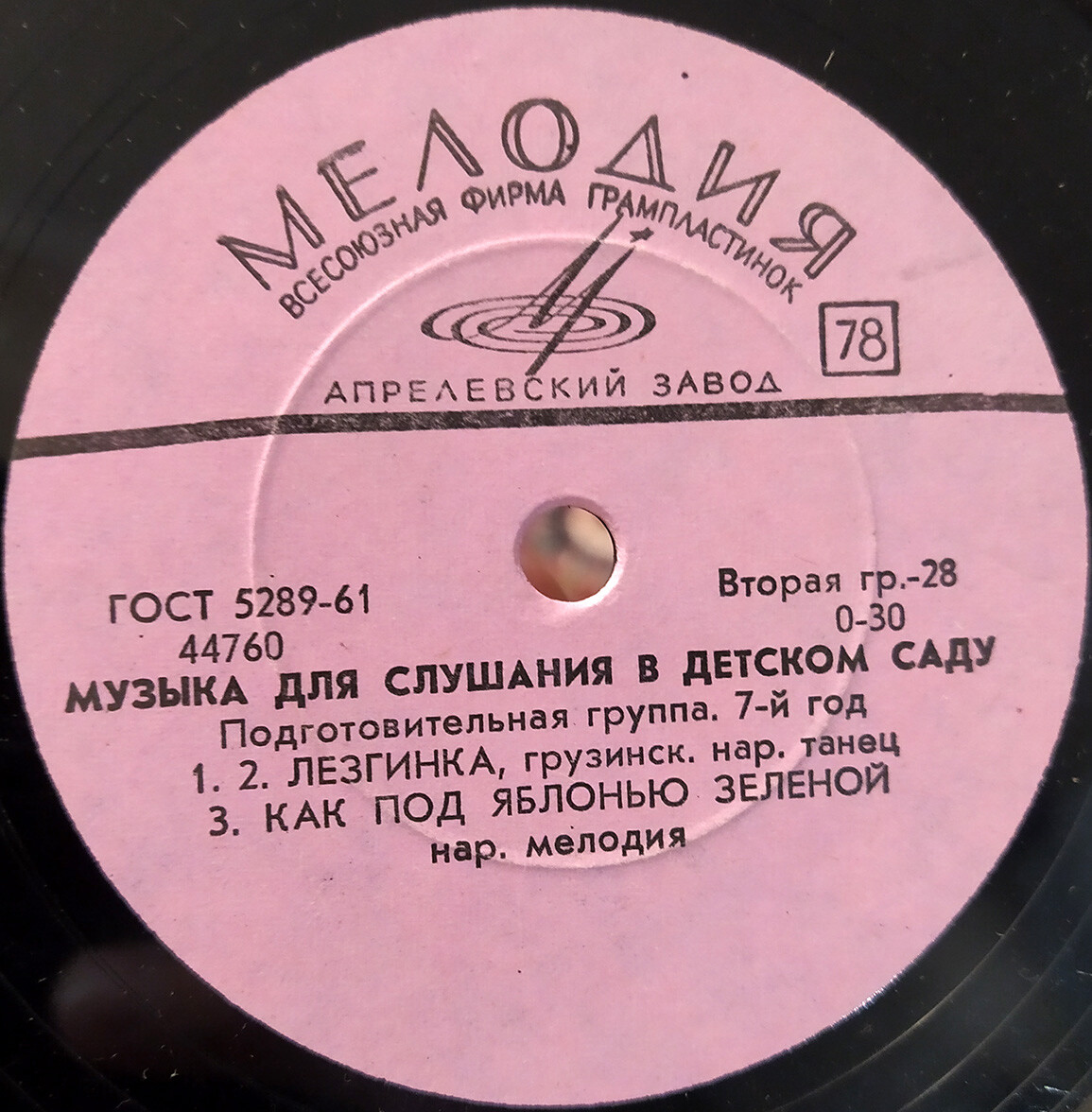 Музыка для слушания в детском саду. Подготовительная группа. 7-й год