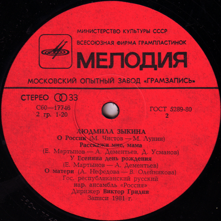 Людмила ЗЫКИНА